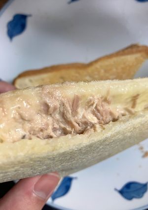 簡単　シーチキンホットサンド-レシピのメイン写真