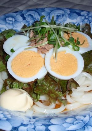 夏レシピ!サラダうどん-レシピのメイン写真