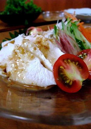 【和風】夏はヘルシーに棒々鶏バンバンジー-レシピのメイン写真