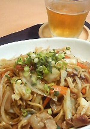 我が家の絶品！まかない焼きそば-レシピのメイン写真
