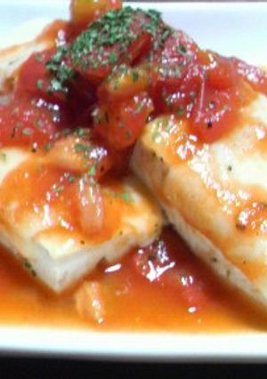 木綿豆腐のトマトソースがけ-レシピのメイン写真