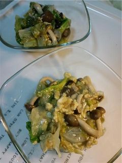 レタスとしめじの中華炒め-レシピのメイン写真