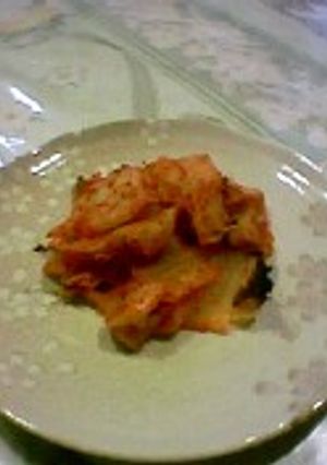 とっても簡単！焼きキムチ-レシピのメイン写真