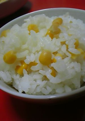 とうもろこしご飯-レシピのメイン写真