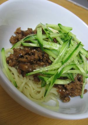 ジャージャー麺-レシピのメイン写真