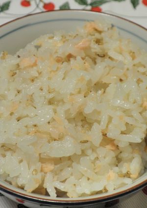 簡単！鮭ご飯-レシピのメイン写真
