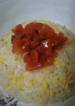 炒飯に福神漬♪-レシピのメイン写真