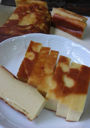 秋田✿故郷の味 豆腐カステラ-レシピのメイン写真