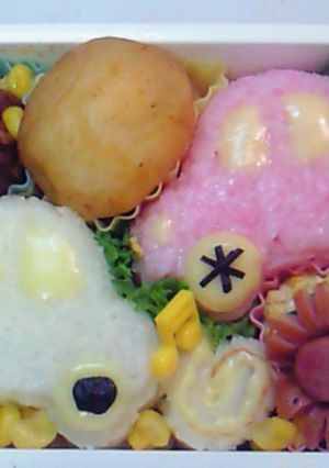キャラ弁♪ ブーブーでGO！-レシピのメイン写真