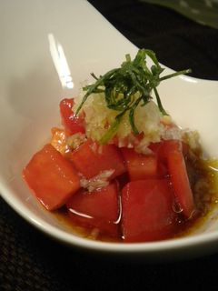 夏色 トマトの和風サラダ-レシピのメイン写真