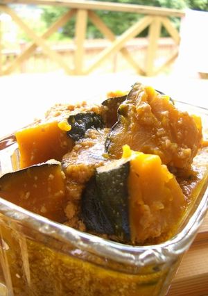 そぼろがふんわり♪かぼちゃのそぼろ煮-レシピのメイン写真