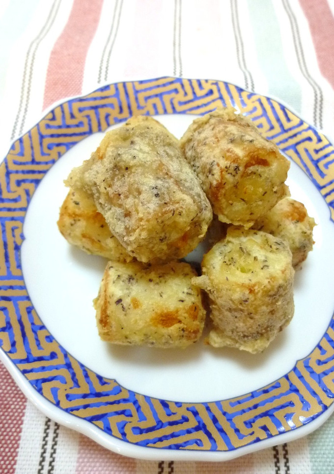 ✿チーズＩＮちくわのゆかり揚げ✿-レシピのメイン写真