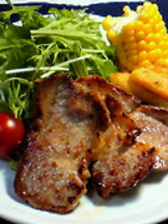 豚肉の豆板醤漬け焼-レシピのメイン写真