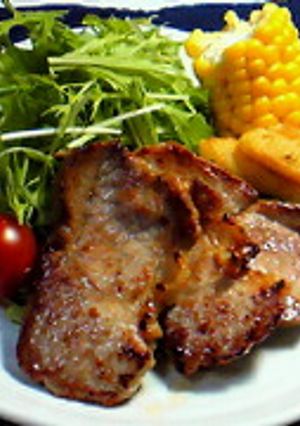 豚肉の豆板醤漬け焼-レシピのメイン写真