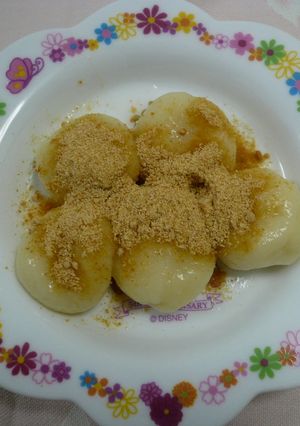 栄養価アップ↑簡単白玉だんご★-レシピのメイン写真