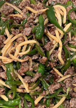 簡単！切落し肉で青椒肉絲-レシピのメイン写真