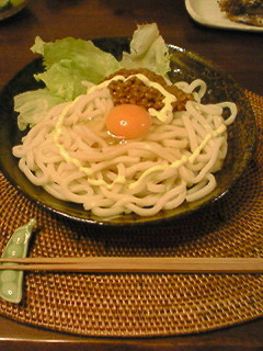 お店風★納豆卵のマヨかけ冷やしうどん-レシピのメイン写真
