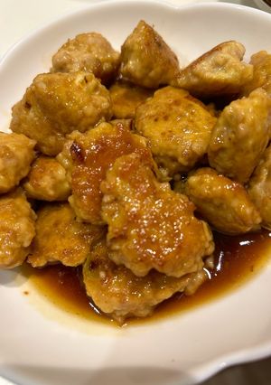 甘辛鶏団子 ふんわり つくね-レシピのメイン写真
