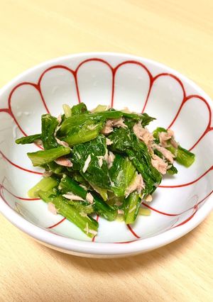 春菊のツナ和え-レシピのメイン写真