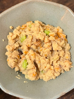 枝豆とにんじんのおから煮 卯の花-レシピのメイン写真