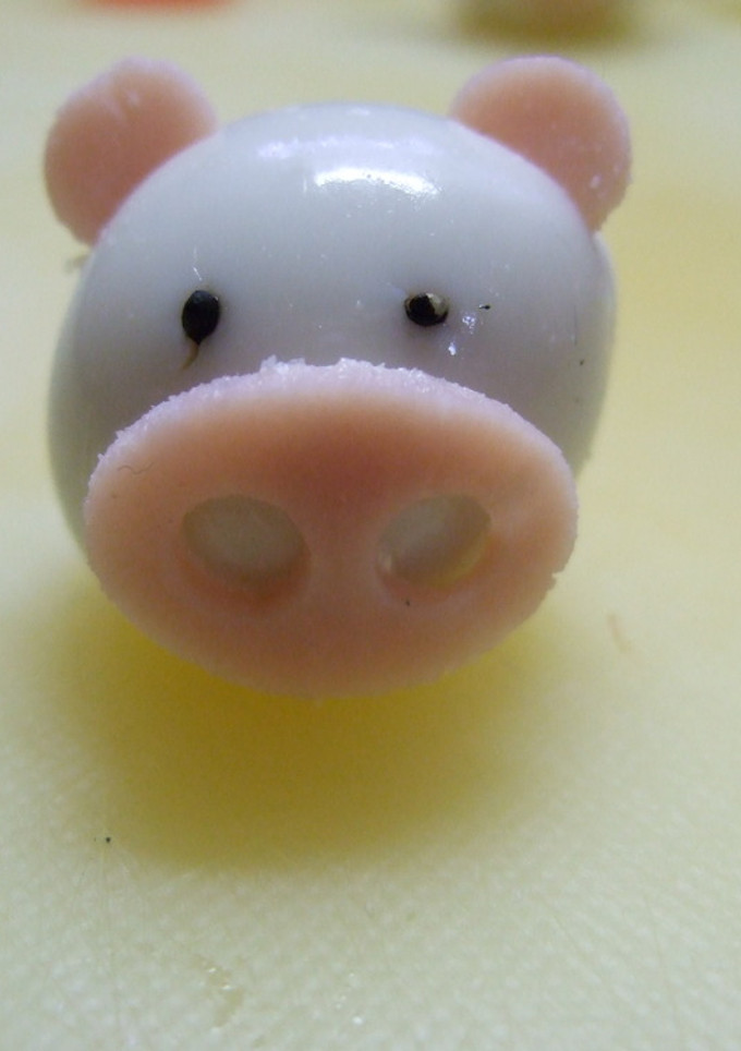 うずらの卵でブタちゃん♥-レシピのメイン写真