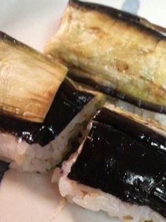 茄子寿司-レシピのメイン写真