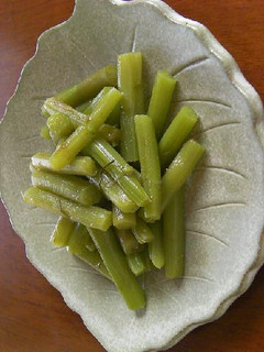山菜ミズの昆布茶あえ-レシピのメイン写真