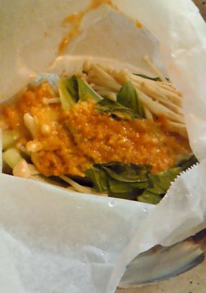 電子レンジで鮭のみそマヨ蒸し-レシピのメイン写真