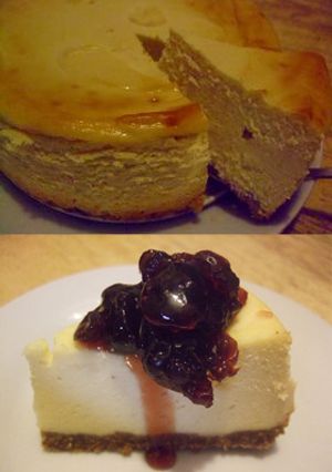 アメリカ人直伝の濃厚チーズケーキ-レシピのメイン写真
