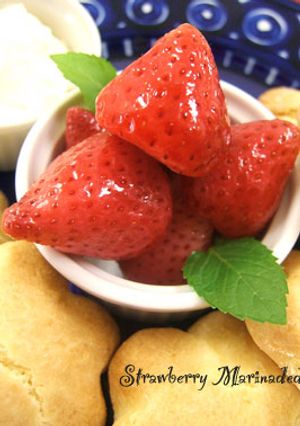 よっぱらい いちごのマリネ-レシピのメイン写真