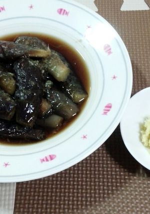おろし生姜de*ひんやり*なすの煮びたし-レシピのメイン写真