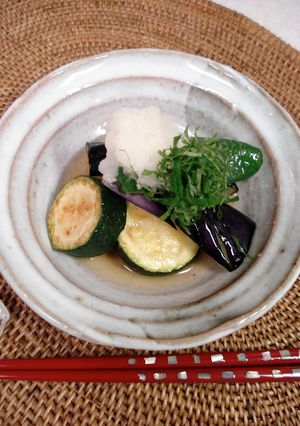 夏野菜の揚げだし-レシピのメイン写真