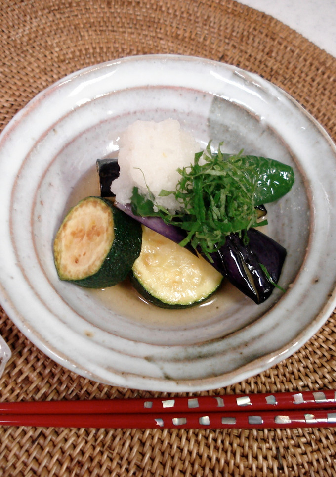 夏野菜の揚げだし-レシピのメイン写真