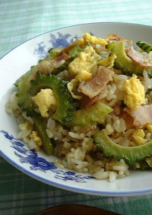 あら不思議✿苦くないゴーヤのマヨポン炒飯-レシピのメイン写真