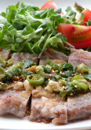 ポークソテー　＊さっぱり香味ソース＊-レシピのメイン写真