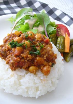 ひよこ豆のカレー-レシピのメイン写真
