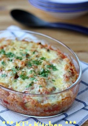 ズッキーニとひき肉のトマトドリア-レシピのメイン写真