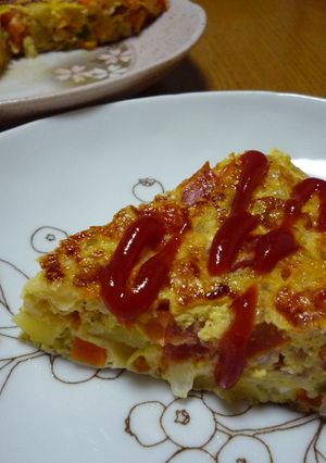 野菜たっぷり☆スパニッシュオムレツ-レシピのメイン写真