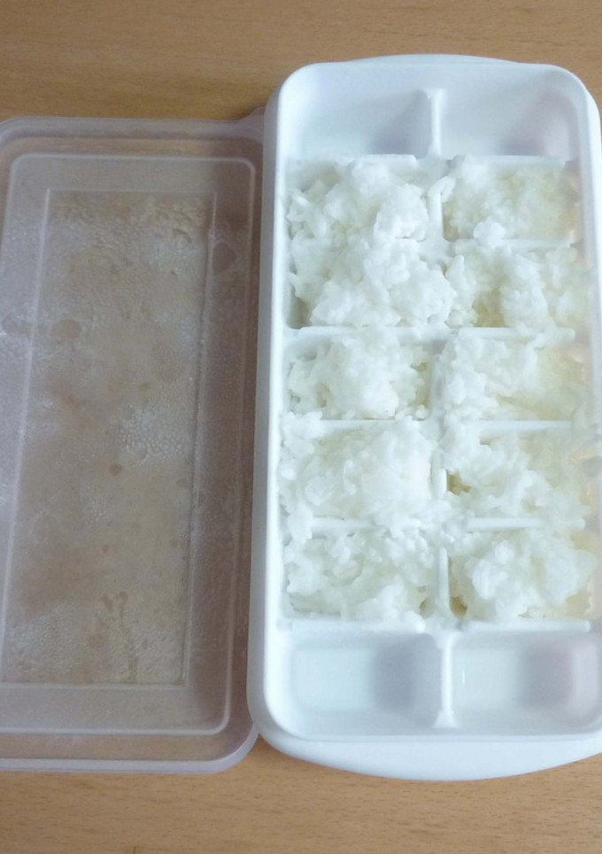 冷凍保存した離乳食を簡単に取り出す方法-レシピのメイン写真