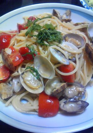 トマト☆アサリの冷たいパスタ-レシピのメイン写真