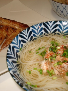 あっさり鶏スープ麺-レシピのメイン写真
