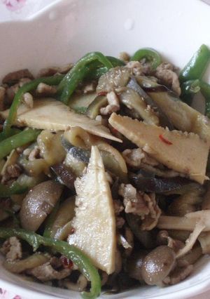 ☆夏野菜と豚肉の紹興酒炒め☆-レシピのメイン写真