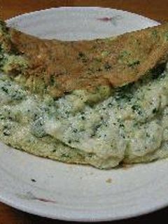 ほうれん草のふわふわオムレツ!-レシピのメイン写真
