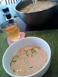 そうめんに冷汁。-レシピのメイン写真