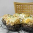 椎茸のツナマヨチーズ焼き