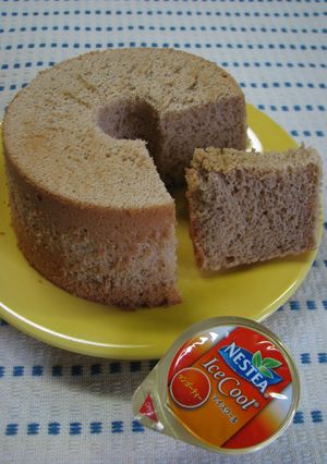 アイス飲料の原液でお手軽～ミニシフォン♪-レシピのメイン写真