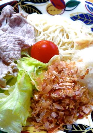 冷しゃぶの爽やかそうめん-レシピのメイン写真