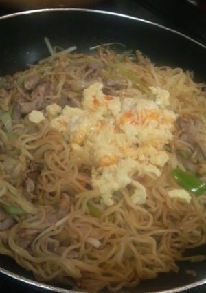 大人のシンプル炒麺・紹興酒「塔牌」風味-レシピのメイン写真