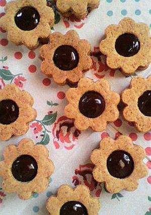 ✿全粒粉のチョコサンドクッキー✿-レシピのメイン写真