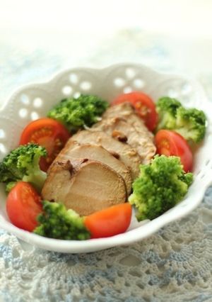 鶏ムネ肉の酢醤油漬け-レシピのメイン写真